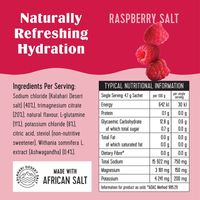 SaltWTR Raspberry Salt - Sugar-free Electrolytes - Sports Recovery Hydration - Single Sachet 
